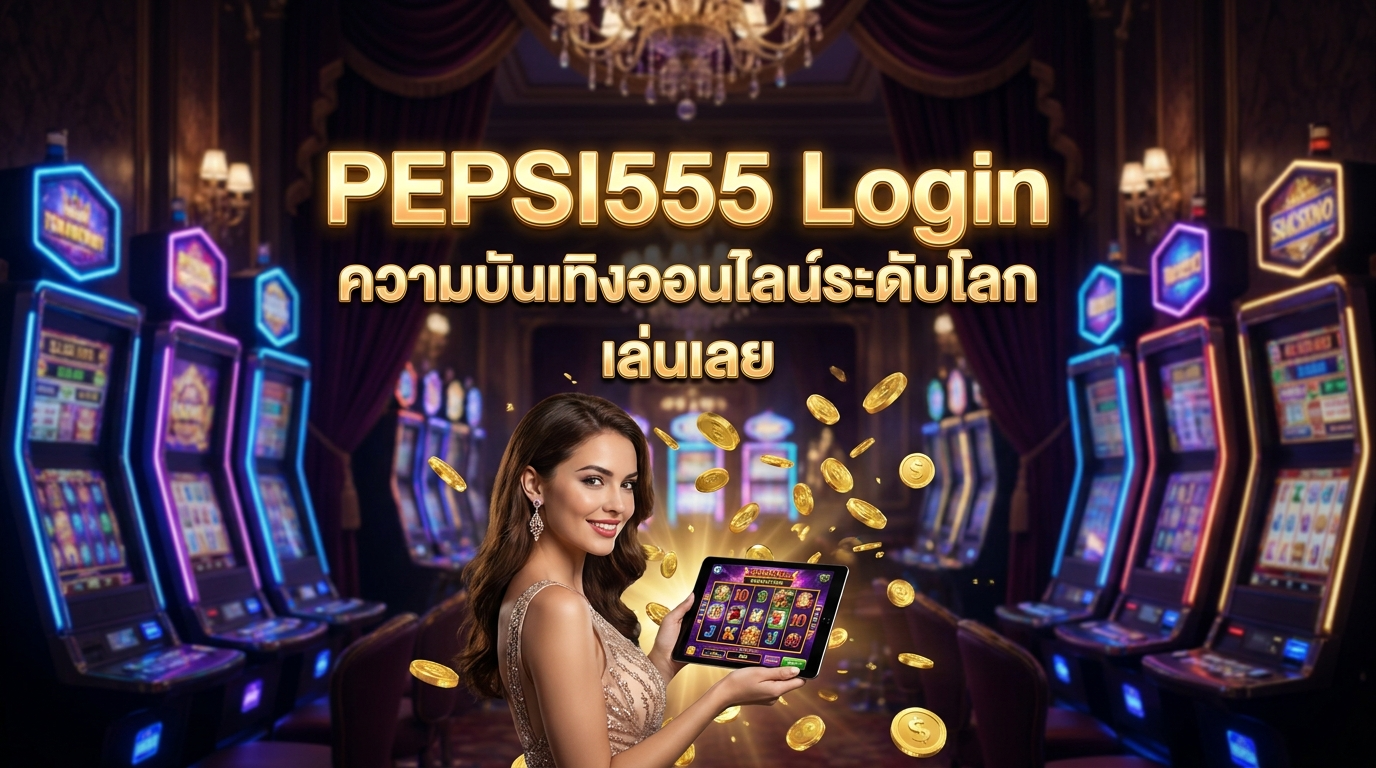 PEPSI555 เข้าสู่ระบบ: คู่มือการใช้งานที่ครบครัน