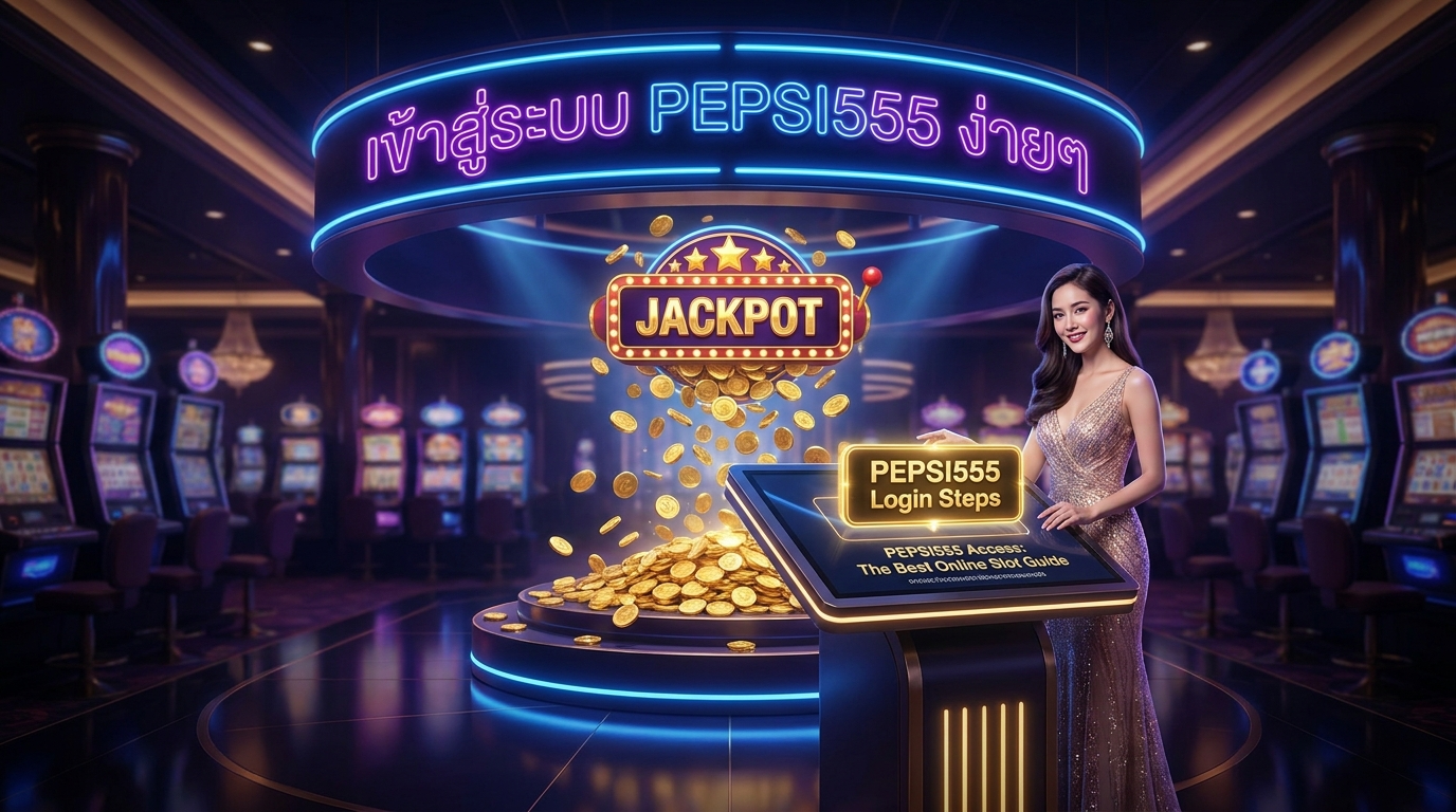 ขั้นตอนการเข้าสู่ระบบ PEPSI555
